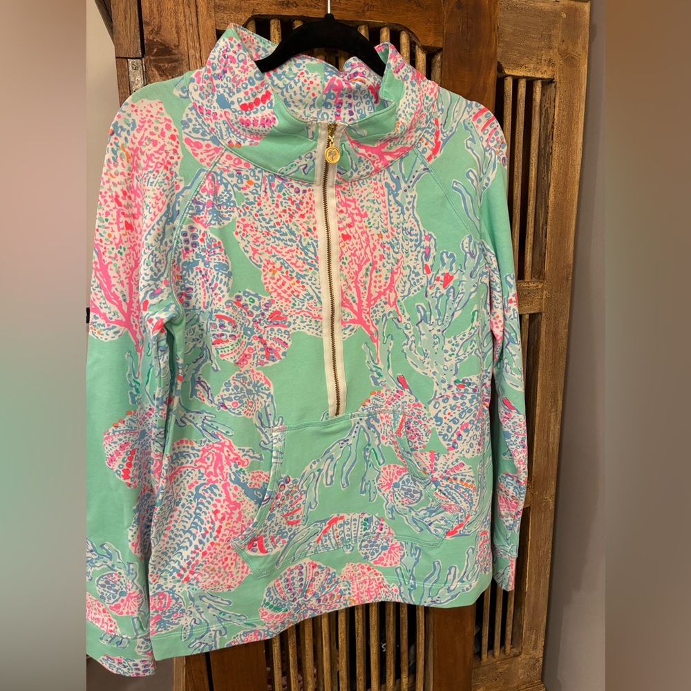 Lilly Pulitzer Colorful Quarter-Zip Pullover